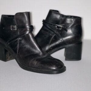 Black Y2K  Ankle Boots